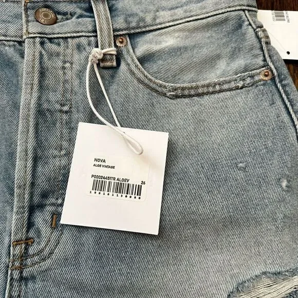Pistola Nova High Rise Jean shorts